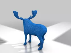 Moose 3D STL file