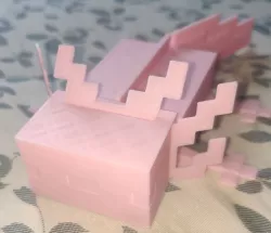 Moveable Axolotl in Minecraft