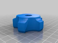 My Customized Parameterized Star Knob for tool