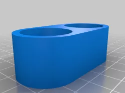 My Customized Parametric Dowel / Pipe Hinge Coupler