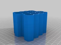My Customized Parametric honeycomb/hexagonal storage