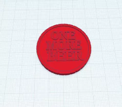 One more beer coin