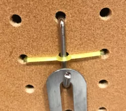 Pegboard Retaining Clips