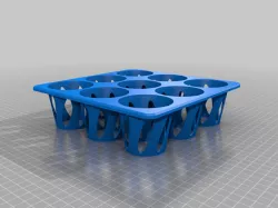 Plant Pot Tray (Wilko 6cm fibre/bio pot)