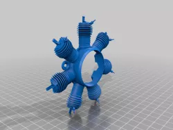 Radial Engine Dummy