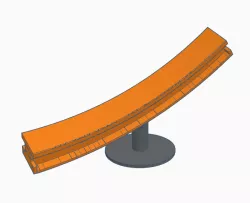 RMC Raptor Roller Coaster Display Track 