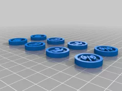 Root Game Corvid Plot Tokens