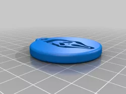 Scream Keychain