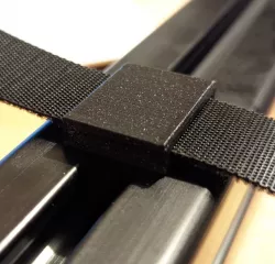 Sim Racing Cable Management for 4040 frames - wider, no supports
