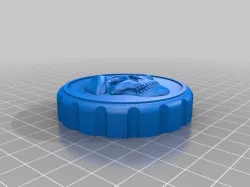 Soldier Skull - Stash Jar Lid