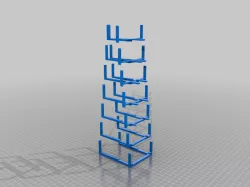Stackable Card Tray 66x90mm