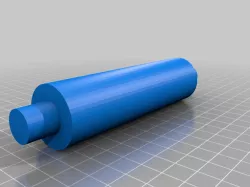 Thermal printer roll holder