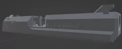 USP Rubber Band Gun Gordon Freeman slide version