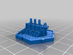 Warhammer 40K Hex Tiles - Chaos
