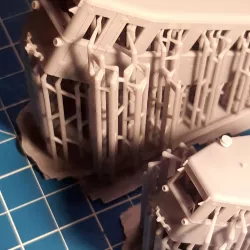 1/120 railbus T1 of GHE 1000mm narrow gauge TTm scale