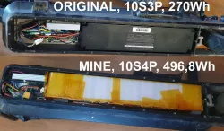 36V LiPo Battery Frame 10S4P | Streetbooster One eScooter