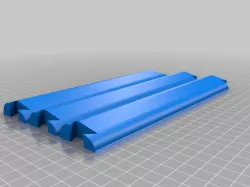 90-91 CRX RH Door Protector