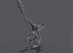Acheron Black Wolf (Alternative Pose)