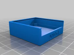 AM4 CPU Box With Sliding Lid | CPU Holder / Case | Taller Ryzen Edition