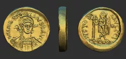 Ancient Byzantine Coin