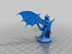 Changeling bard for dnd miniatures