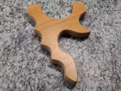 CNC Ergonomic Slingshot DXF