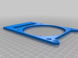 Core P3 Front Fan Bracket for 2020 Extrusions and 120mm fans