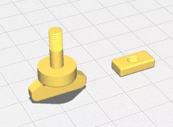 Creality Sonic Pad Mounting Screw & Wing