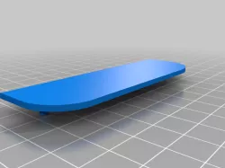 Door Hinge Cover Flat