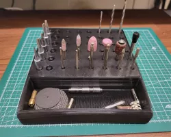 Dremel bit holder