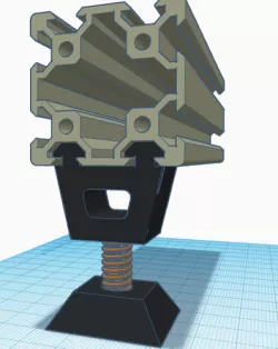 Easy Print Spring Dampener PLA! Ender 3 mod