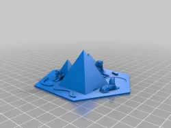 Egyptian Desert Hexagon for CATAN