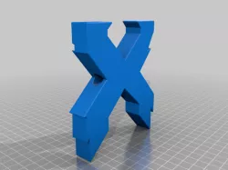 Excision Logo Kandi Bracelet Bead