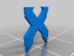 Excision Logo Kandi Necklace Charm (Large)