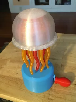 Jellyfish Swimming - Mechanical Interactive Art - Remix