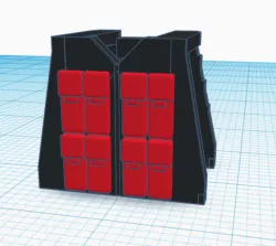 Lego Combat Vest - Sidearm