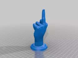  Middle Finger Low Polygon (REMIX)