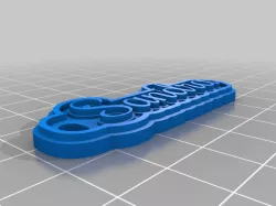 My Customized Multiline Tag or Keychain