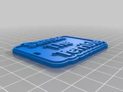 My Customized Multiline Tag or Keychain (Samac)