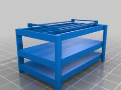 My Customized Remix of Allted's Simple CNC Table to make it parametric