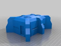 My Customized Warhammer 40k custom bunker
