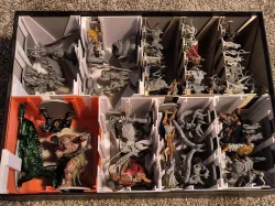 Mythic Battles: Pantheon insert and organizer for "God Pledge" - core & KS extras