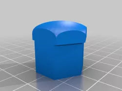 Nut cover for car wheel