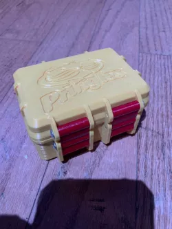 Over kill Pringles single serving case