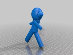 Seek 3d printable figure