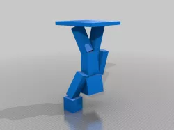 Steve Minecraft statue