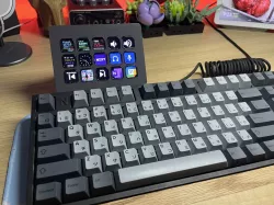Streamdeck Stand - for behind keyboard