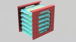 Very simple 2.5" HDD 6 Bay Tray, Holder, Container.