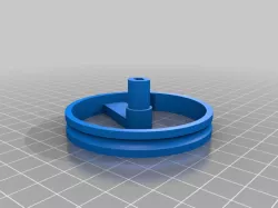 Wheel for yellow gear motor Robotwheel