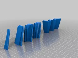 55mm corner border round